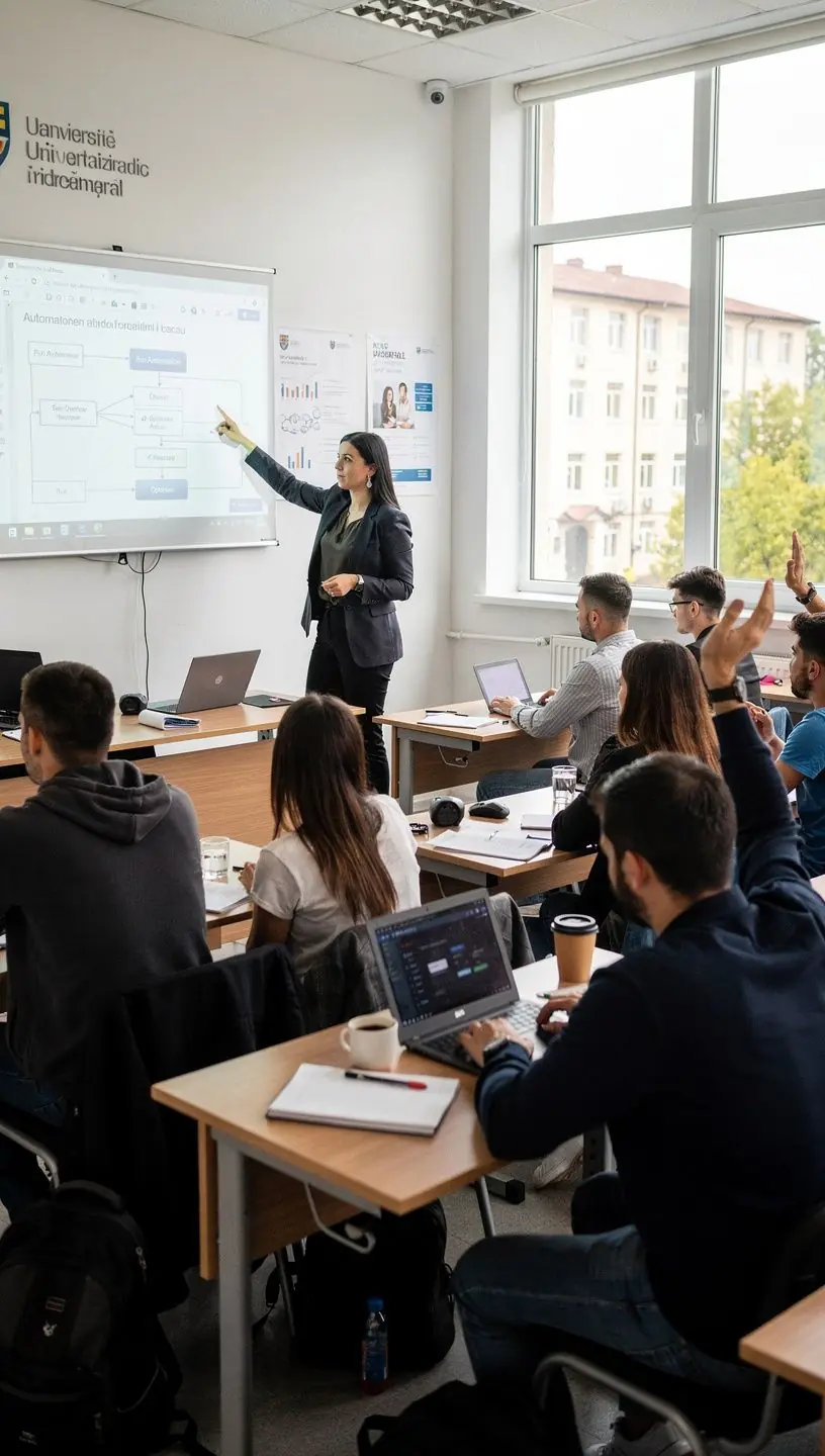 Modern office workspace